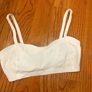 Brandy Melville White Caged Bralette